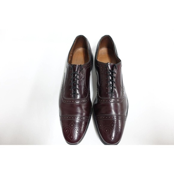 ALLEN EDMONDS Men Dress Shoes Strand Vintage Red 13A-US/12.5UK/48 Narrow Cap-Toe main image 7